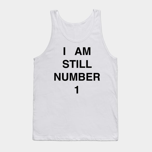 NUMBER 1 Tank Top by TheCosmicTradingPost